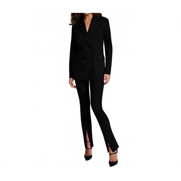 NEW COMMANDO ceo split front pants in black - Picture 1 of 4